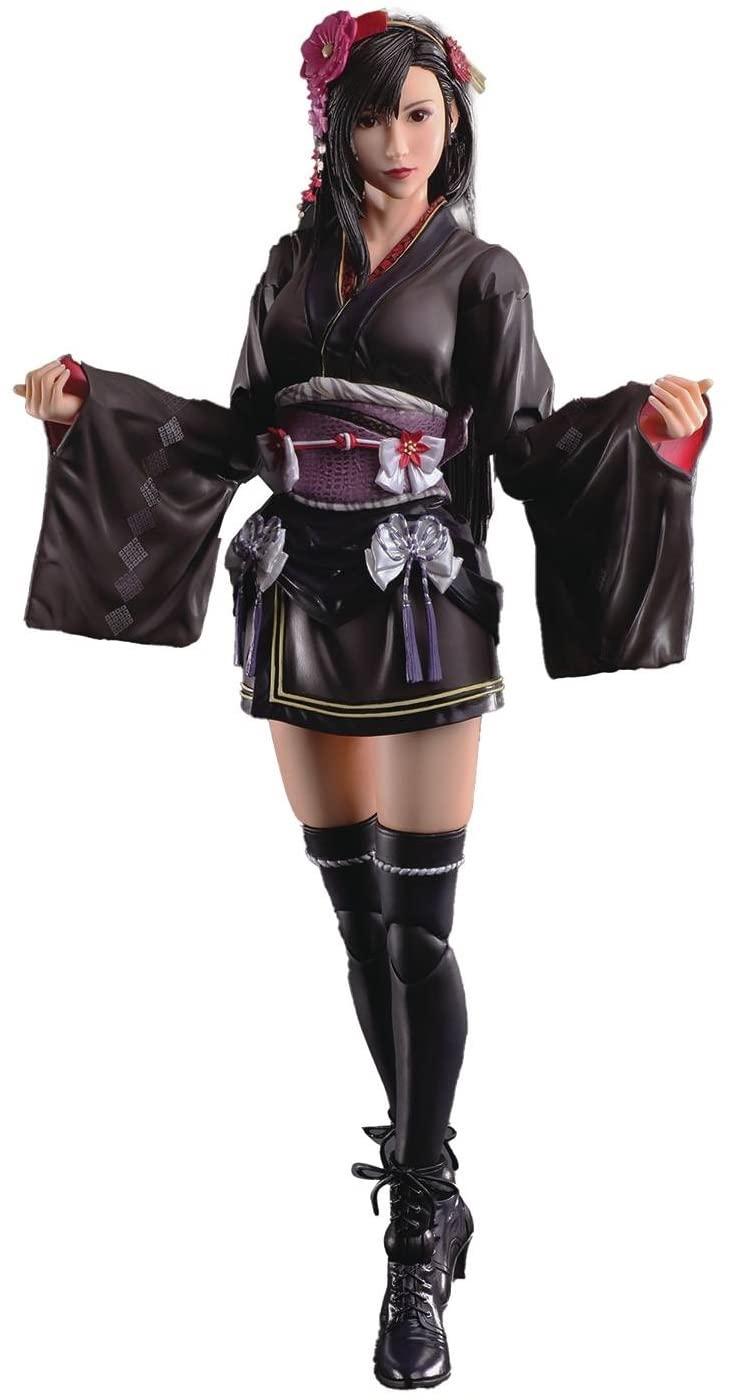 Final Fantasy VII Remake Play Arts Kai Tifa Lockhart Exotic Dress Version Action Figure