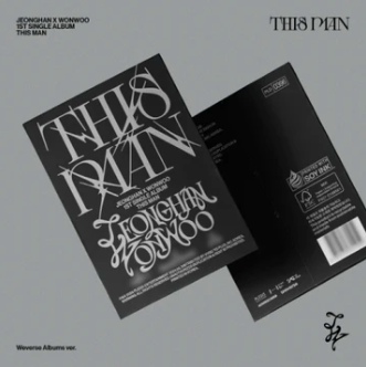 Jeonghan x Wonwoo [Seventeen] 1st Single Album [This Man] [Weverse Albums Ver.] (KPop - Albums)
