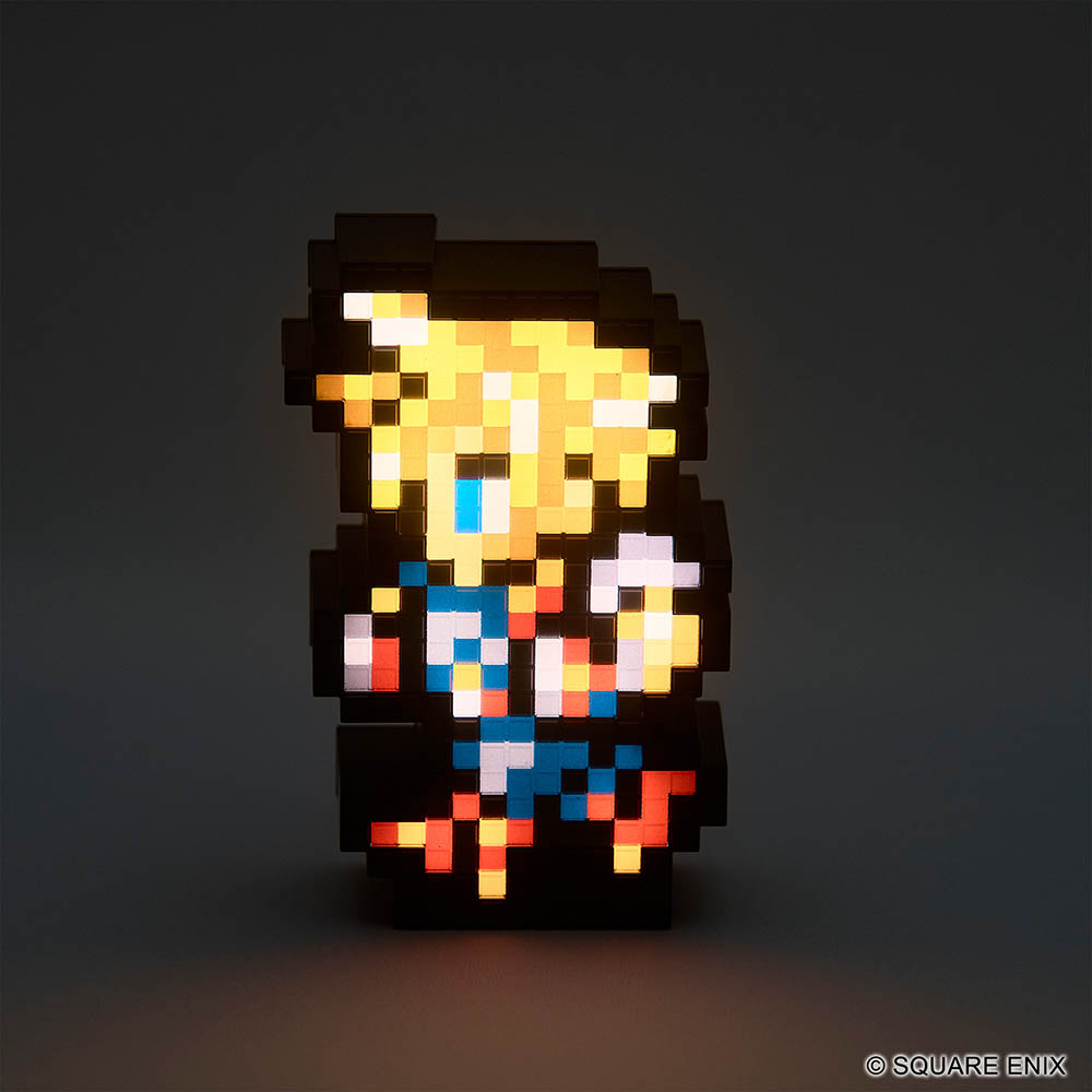 Final Fantasy Series Cloud Strife FFRK Pixel Light