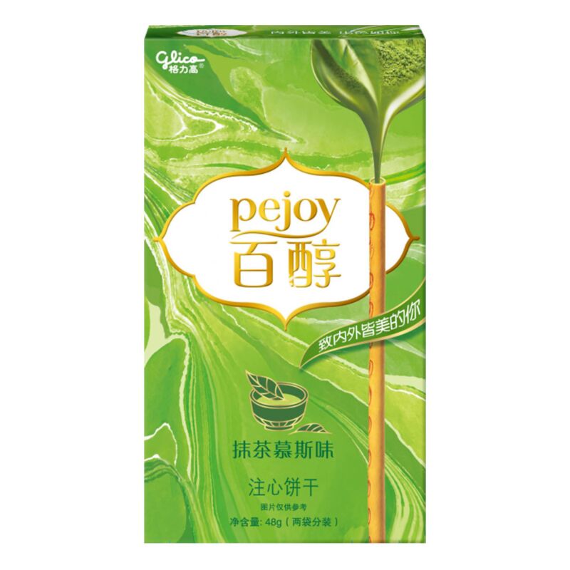 Glico Pejoy Matcha Mousse Flavor 48g