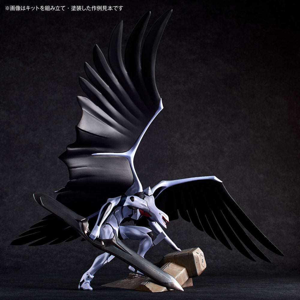 The End of Evangelion Evangelion Mass Production Type Attack Artpla Sculpture Works Unpainted Model Kit