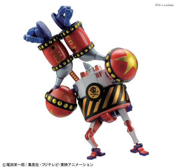 One Piece Shogun/General Franky Best Mecha Collection Model Kit
