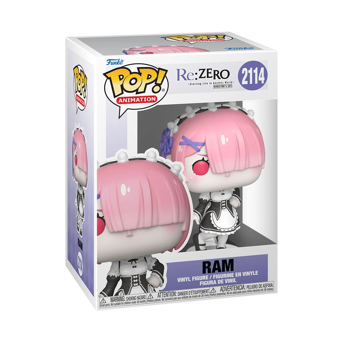 Re:Zero Starting Life in Another World Ram Funko Pop! #2114 Vinyl Figure