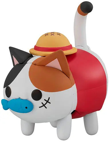 One Piece Monkey D. Luffy Toktoko Nyan Piece Nyan! Mega Cat Project Figure