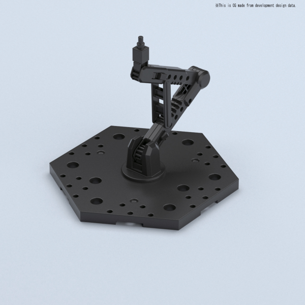 Action Base 5 [Black Color] Builder Parts Gundam 1/144 Model Display Stand