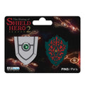 Rising of The Shield Hero Small Shield & Curse Shield 2 Pin Pack