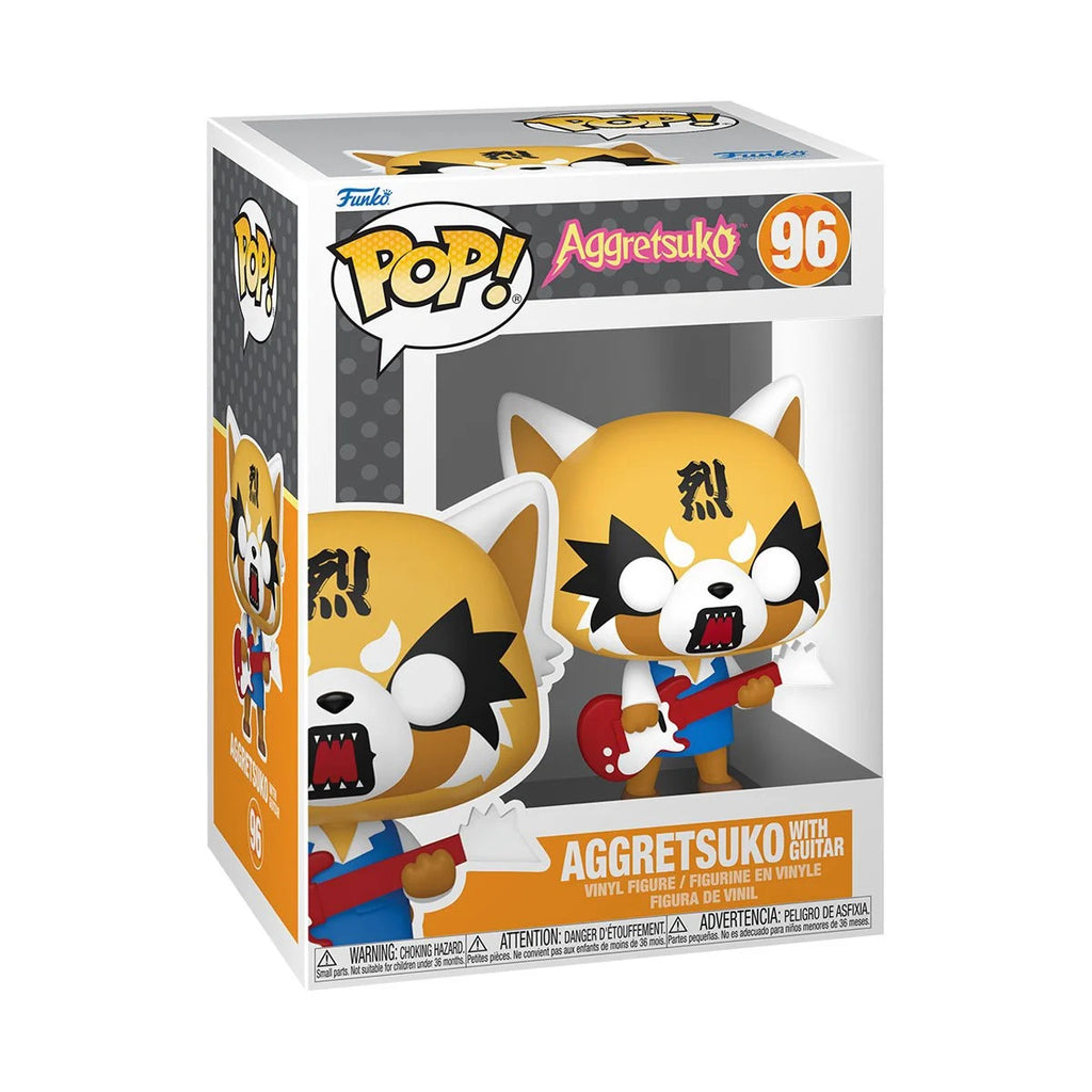 Sanrio Aggretsuko with Guitar Funko Pop! #96 Vinyl Figure