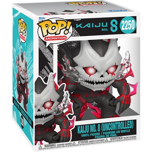 Kaiju No. 8 Uncontrolled Super 6 1/2-Inch Funko Pop! Figure #2250