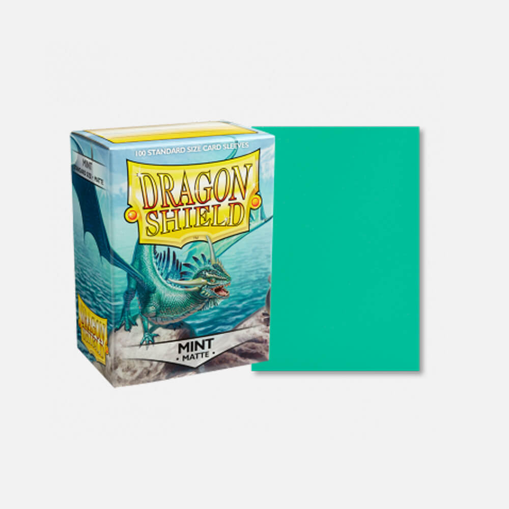 Dragon Shield Sleeves [Mint] Standard Matte 100CT Sleeves