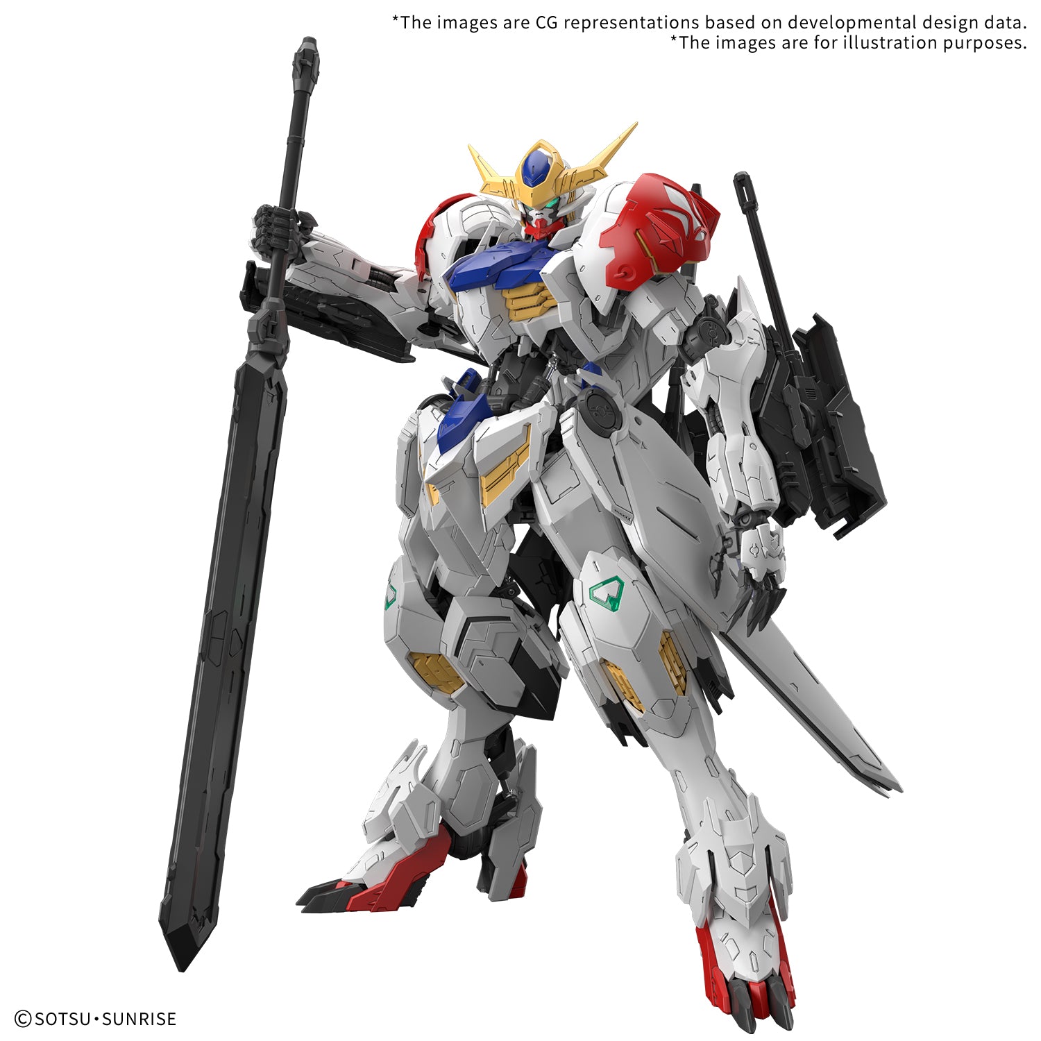 Gundam Iron-Blooded Orphans Barbatos Lupus MG 1/100 Scale Model Kit