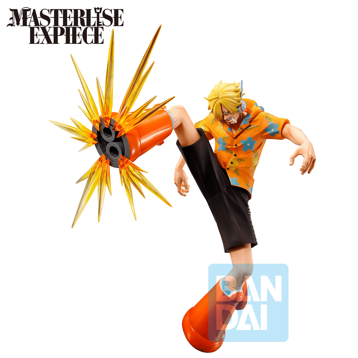 One Piece Sanji Burst of Energy Masterlise Expiece Ichibansho Figure