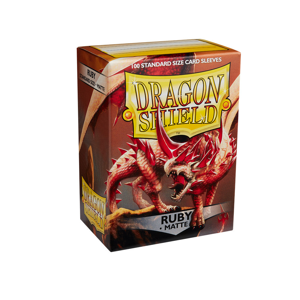 Dragon Shield Sleeves [Ruby] Standard Matte 100CT Sleeves