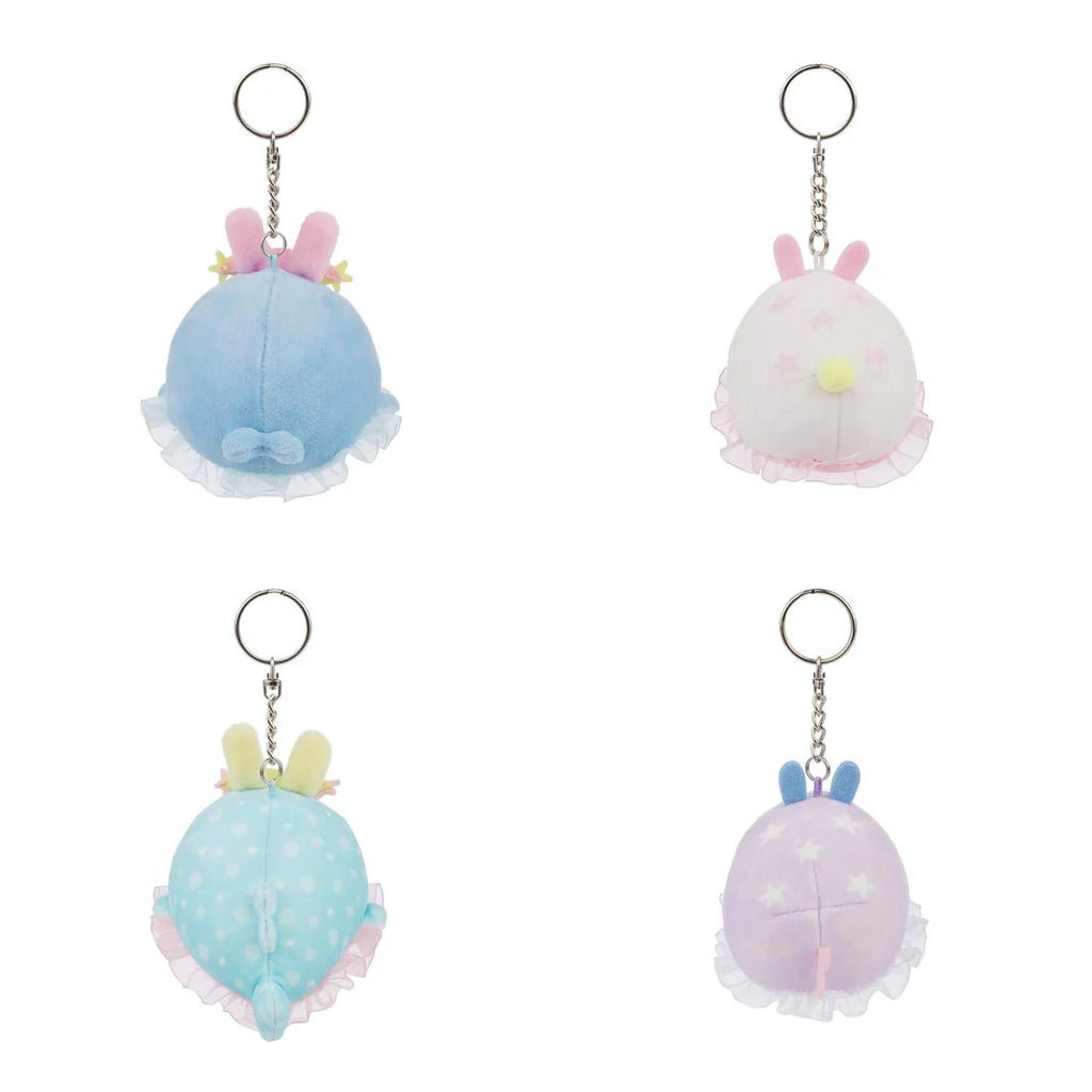San-X Original Jinbesan Sea Bunnies 3.75" Plush Keychain Blind Box [1 of 4]
