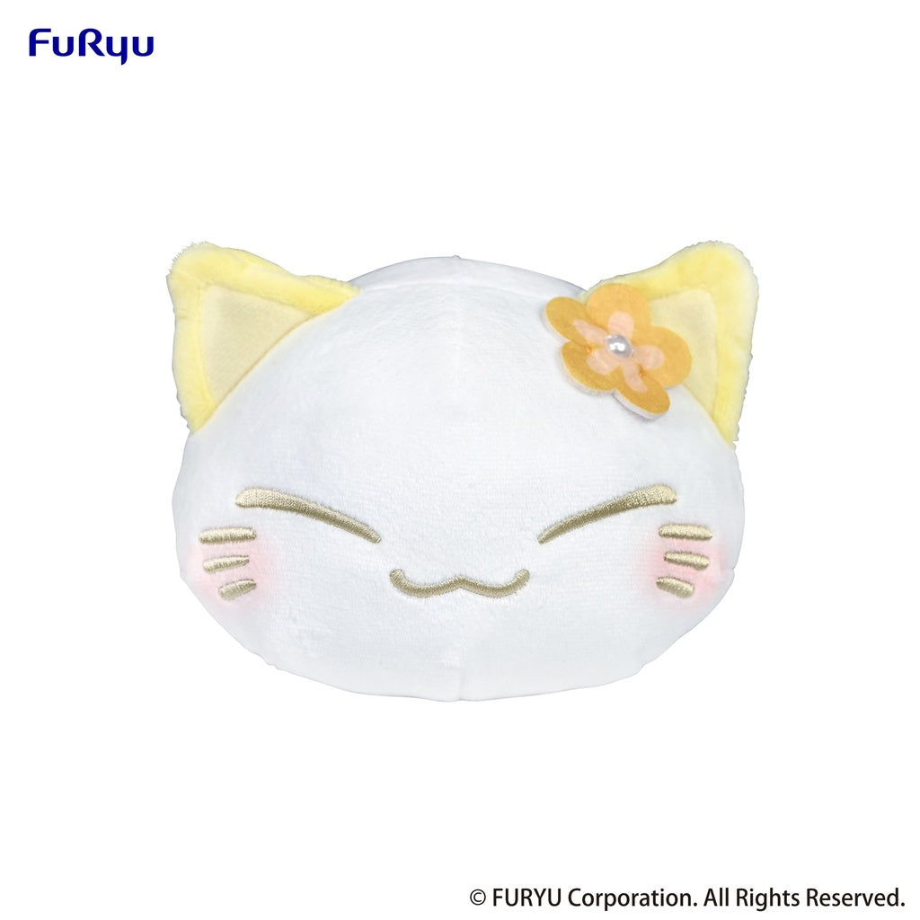 Nemuneko Cat [Yellow] Pastel Color Plush Toy
