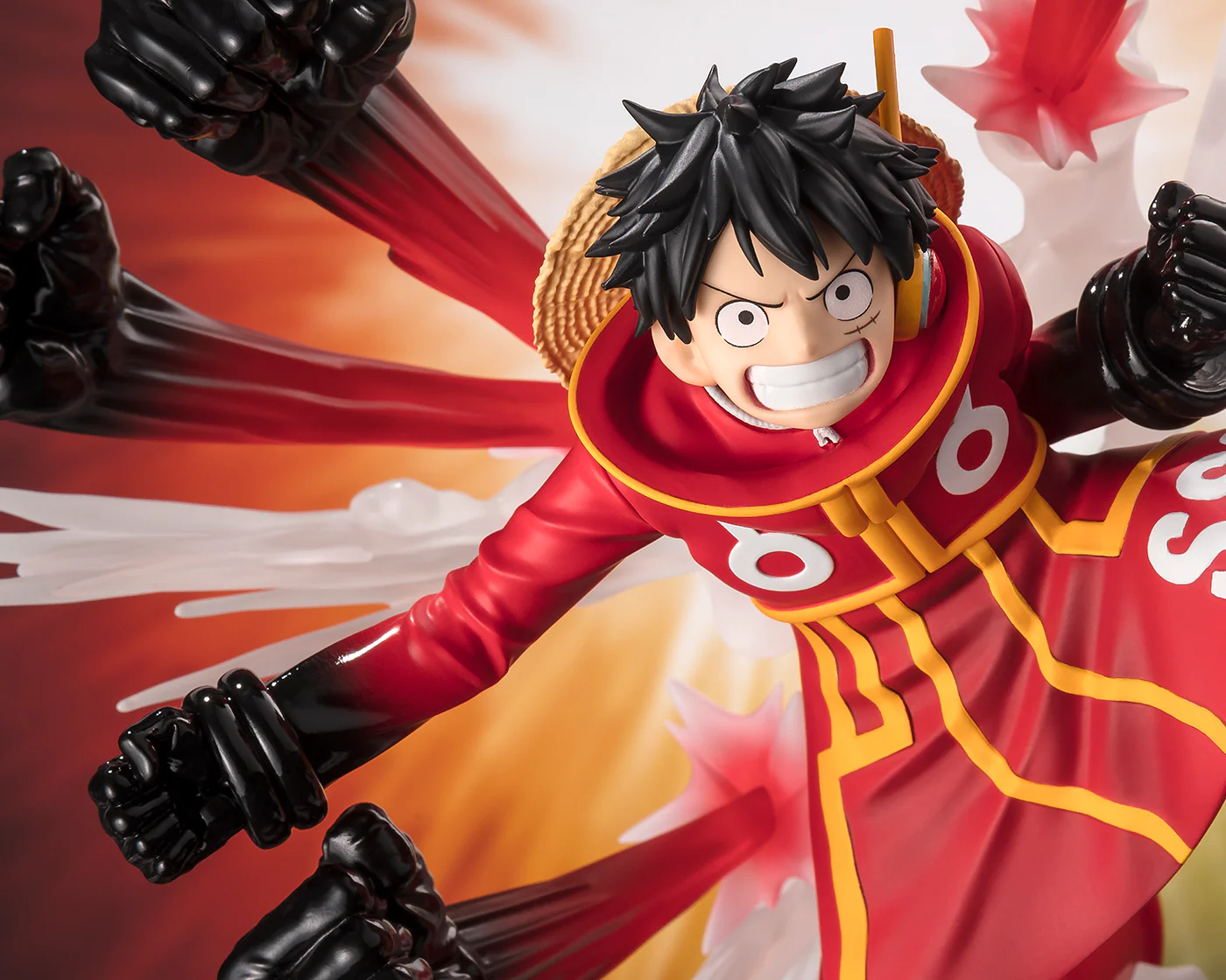 One Piece Monkey D. Luffy Gum Gum Hawk Gatling Tamashii Nations FiguartsZERO Figure