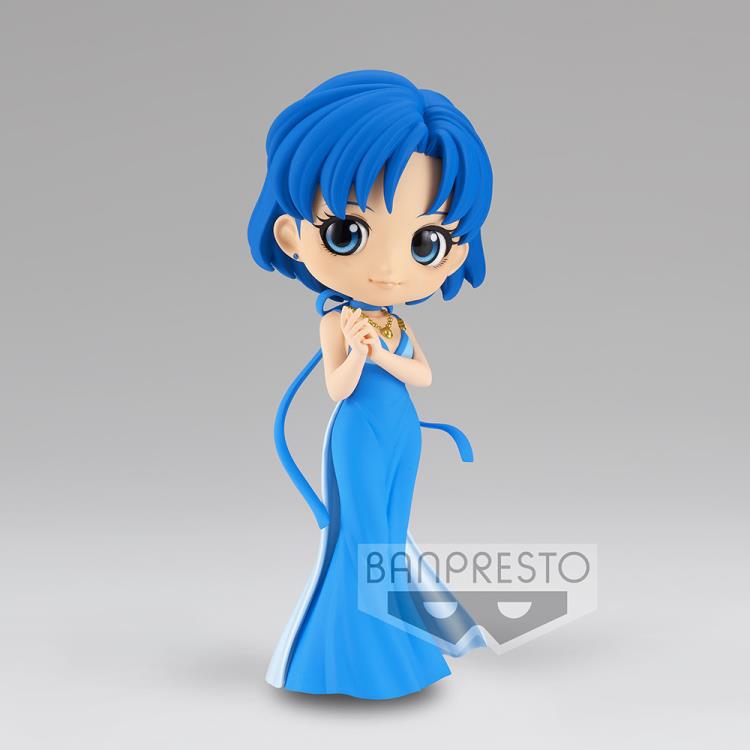 Pretty Guardian Sailor Moon Eternal -The Movie- Princess Mercury Version B Q Posket Statue