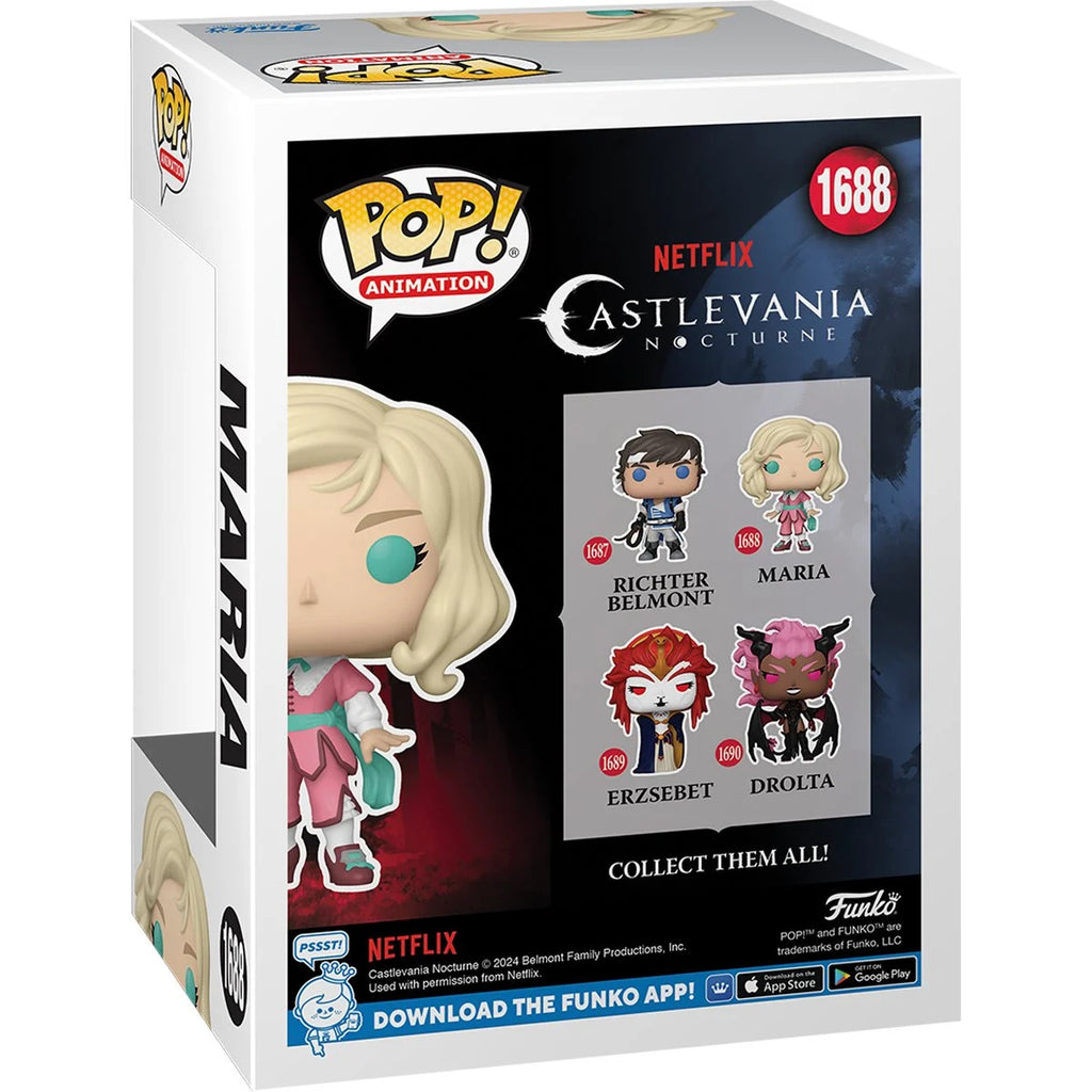 Castlevania: Nocturne Maria Funko Pop! #1688 Vinyl Figure