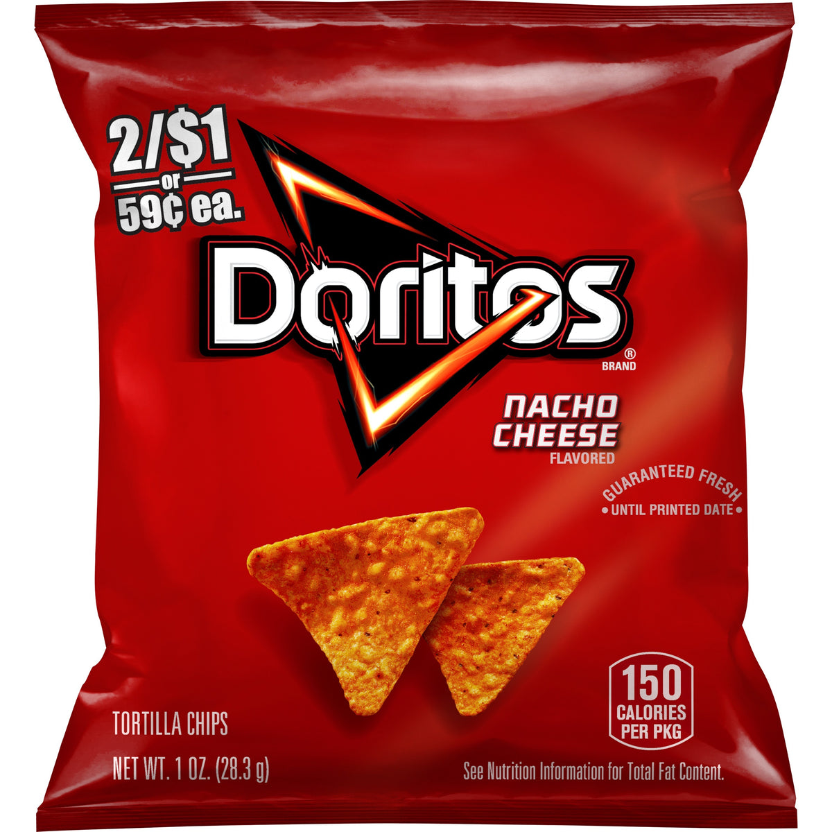 Doritos [Nacho Cheese] 1oz Chip Bag