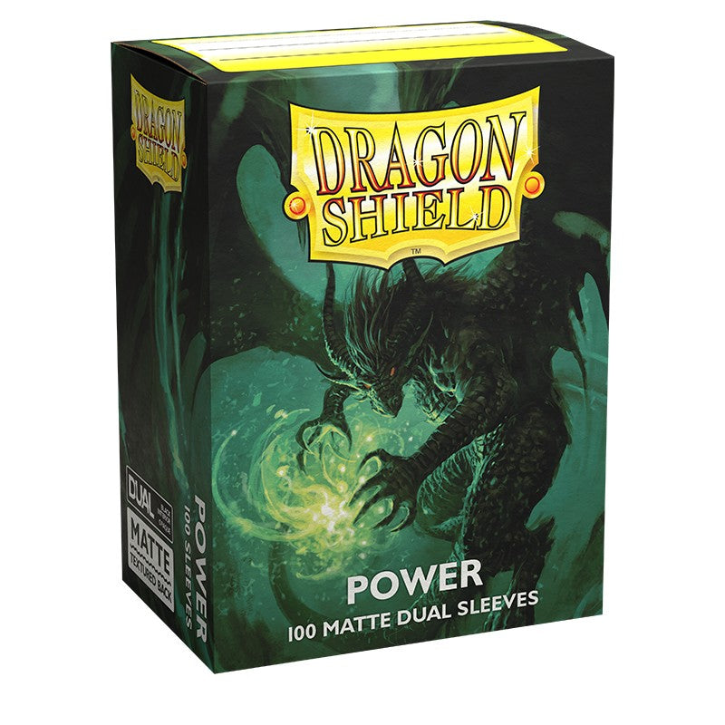 Dragon Shield Sleeves [Power] Standard Matte Dual 100CT Sleeves