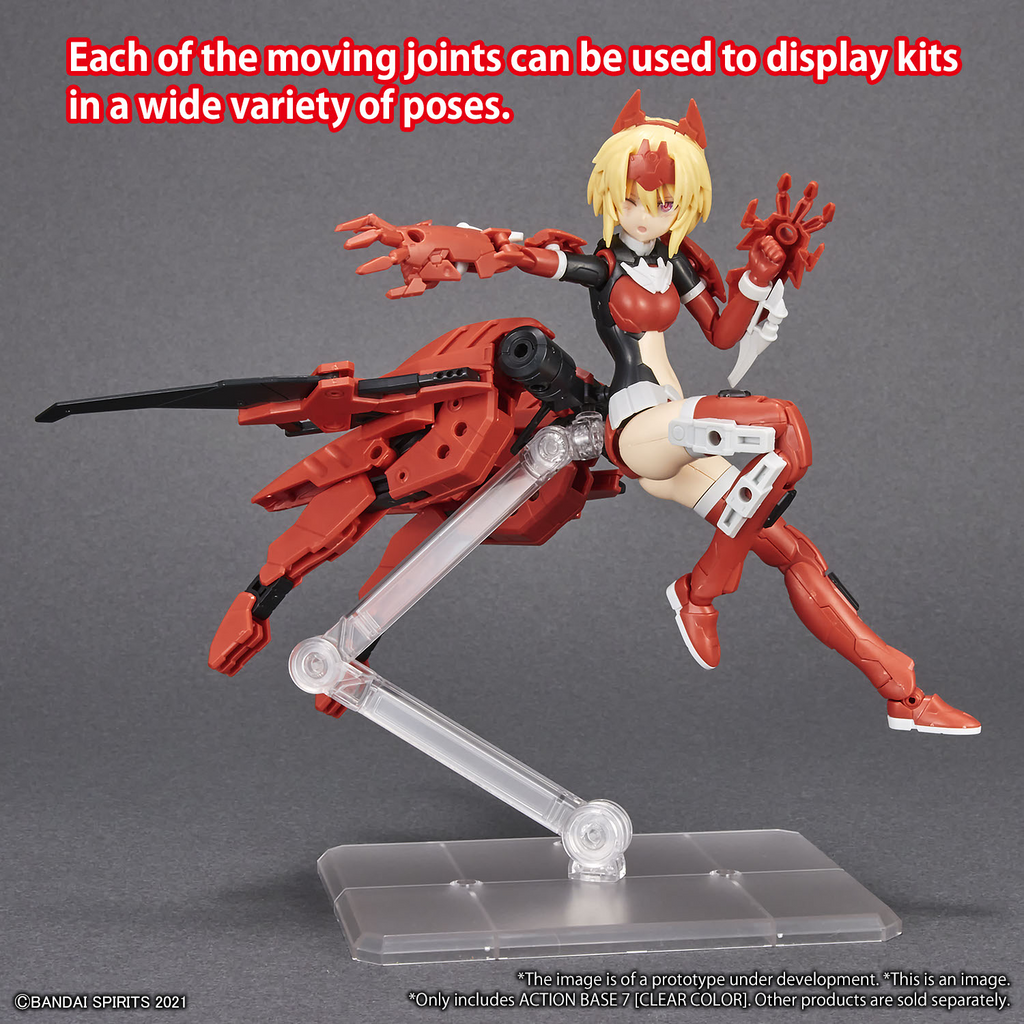 Bandai Hobby Action Base 7 Clear Color