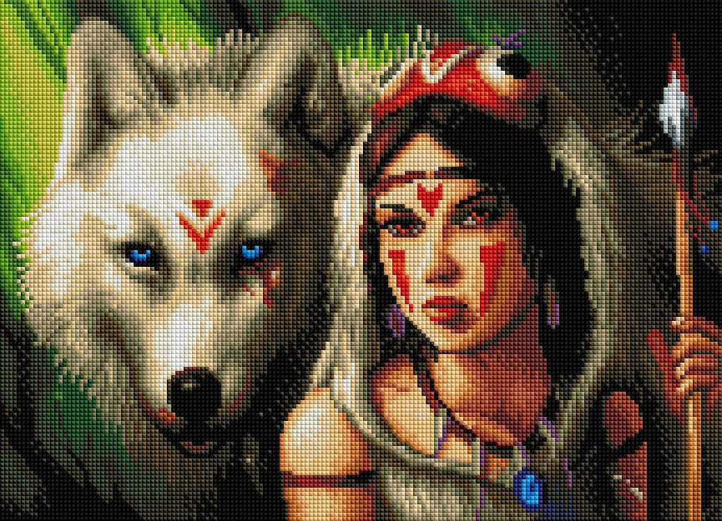 Diamond Art Club Princess Mononoke Diamond Painting Kit