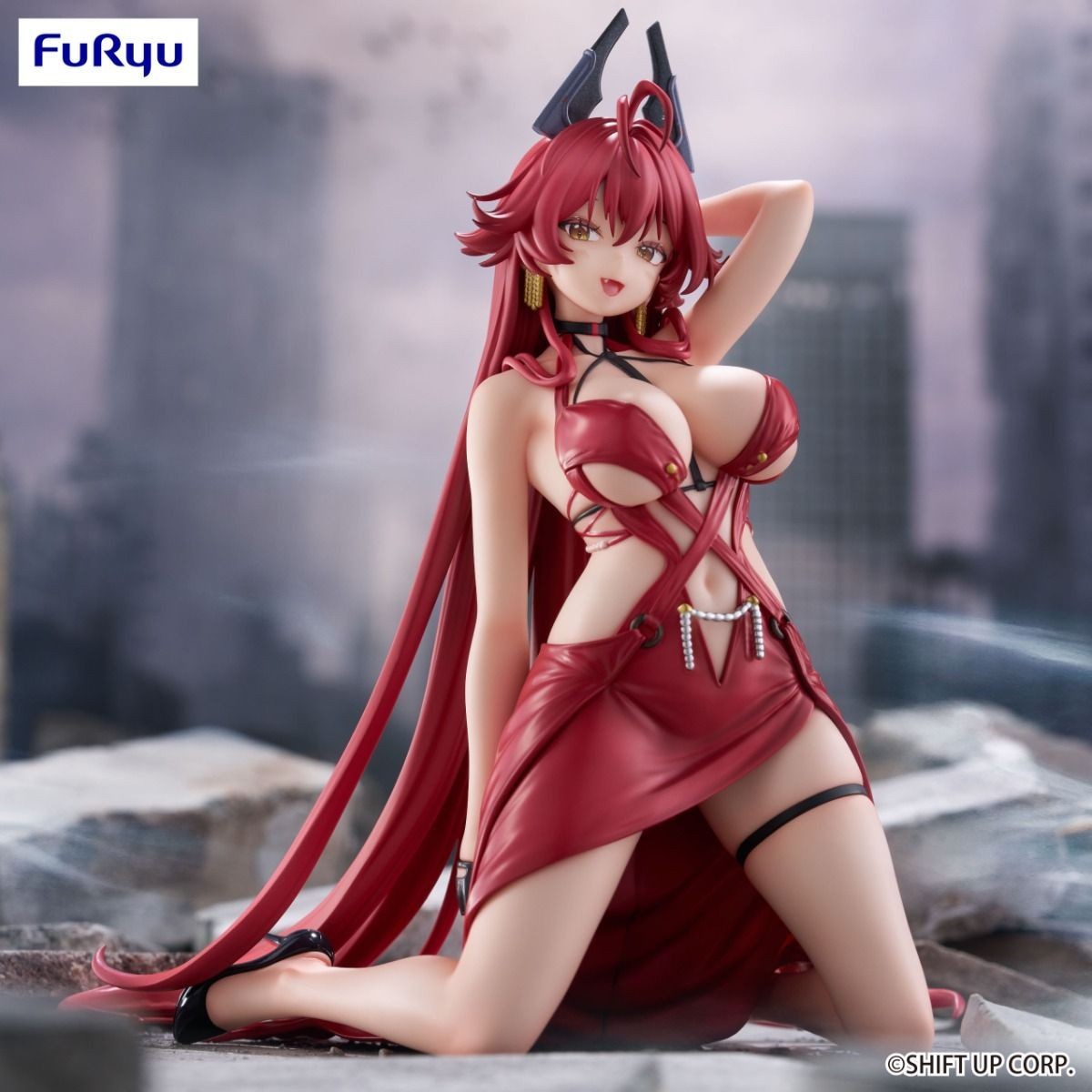 Nikke Goddess of Victory Red Hood Nonsense Noodle Stopper Figure