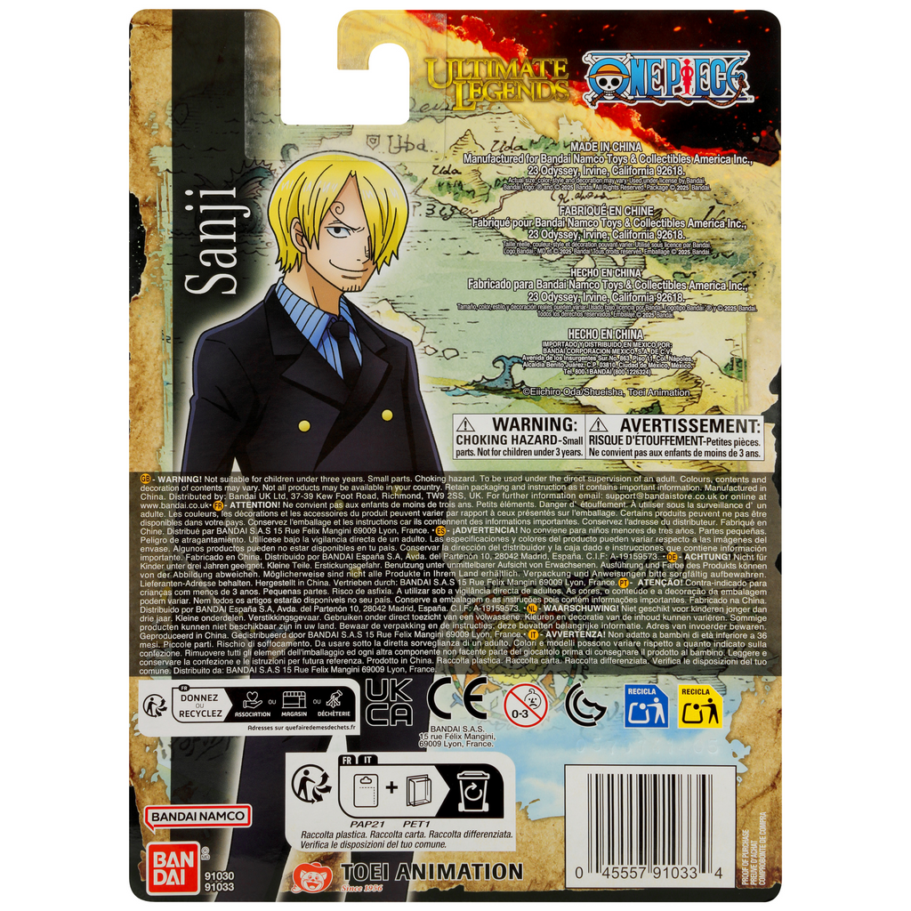 One Piece Sanji Ultimate Legends Figure