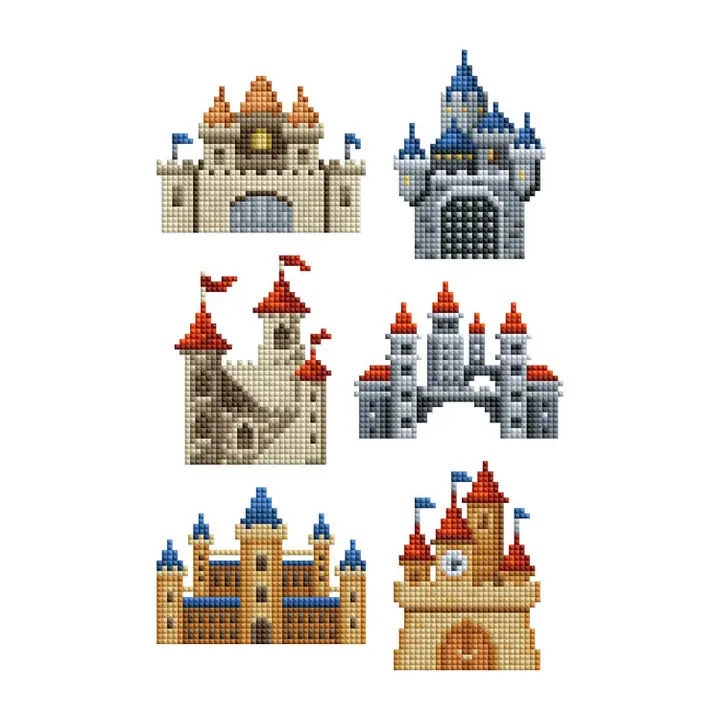 Mini Dazzles Castles Diamond Painting Kit