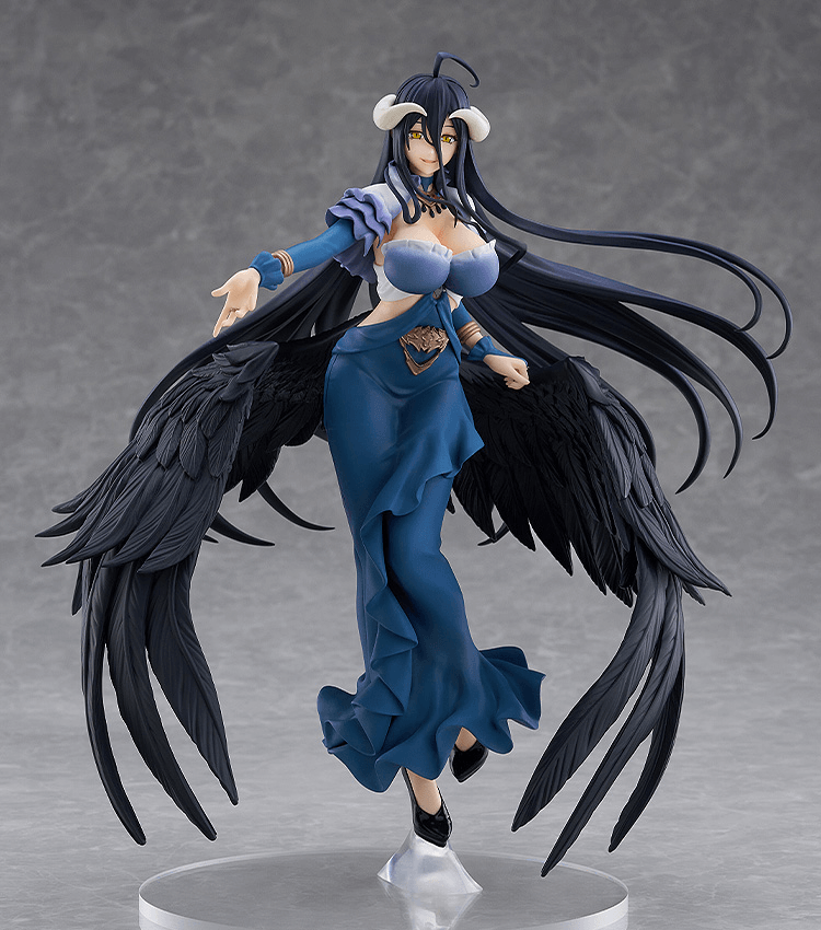 Overlord Albedo Jet Black Dress Version SP Pop Up Parade Figure