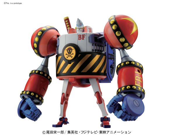 One Piece Shogun/General Franky Best Mecha Collection Model Kit