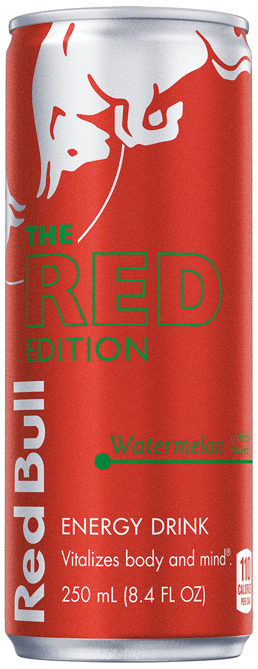 Red Bull Energy Drink [Sugar Free Red Edition / Watermelon] 8.4oz Can