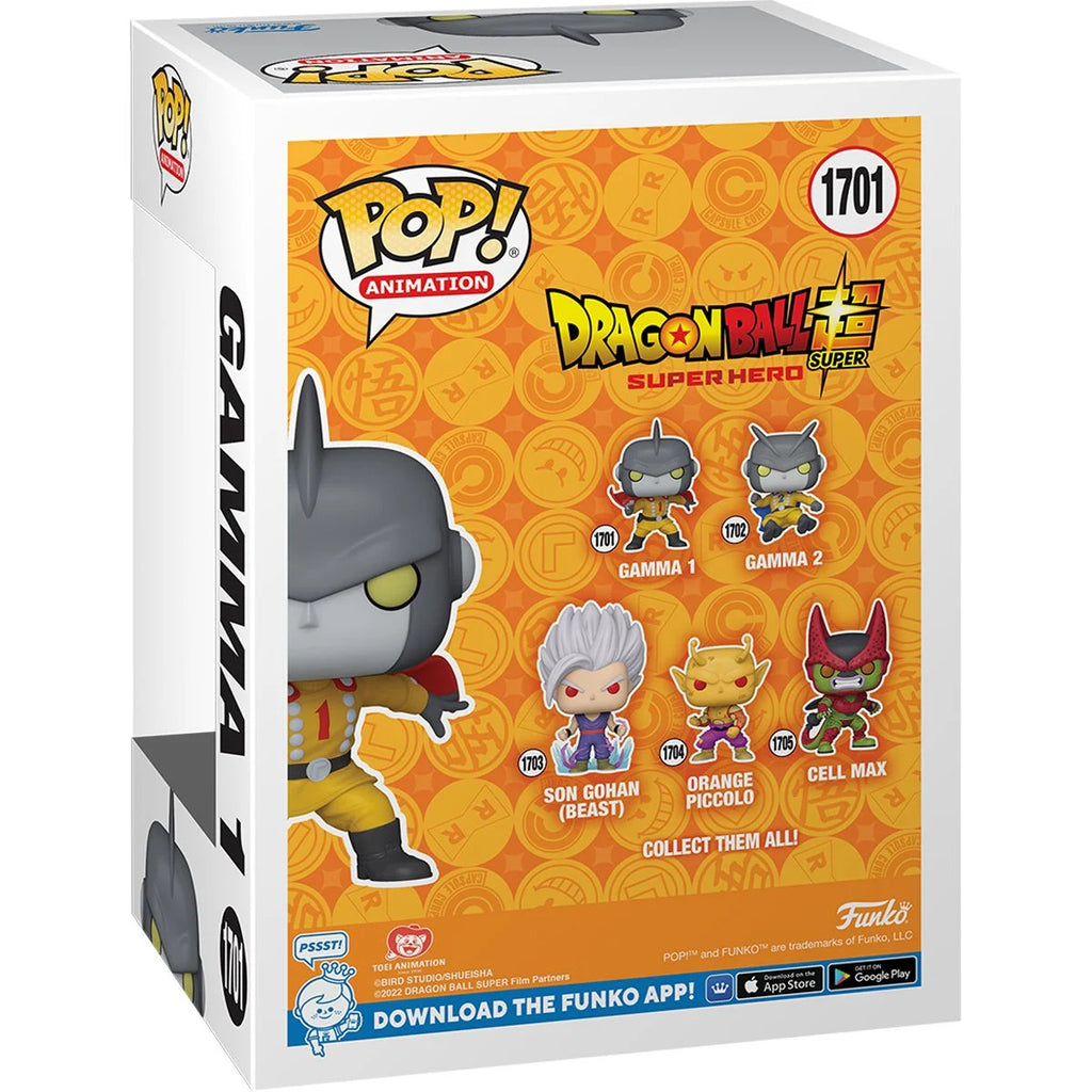 Dragon Ball Super: Super Hero Gamma 1 Funko Pop! #1701 Vinyl Figure