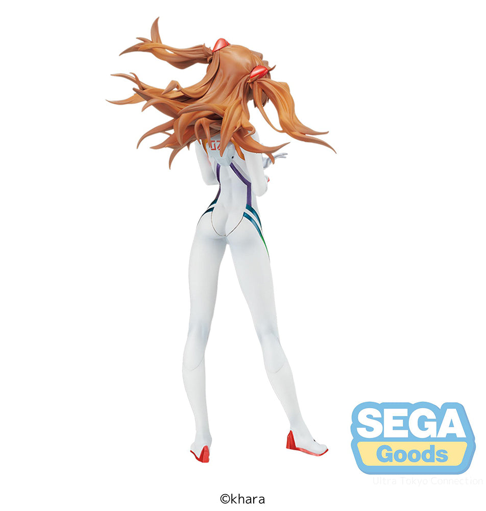 Evangelion Thrice Upon a Time Asuka Shikinami Langley SPM Figure Last Mission Activate Color