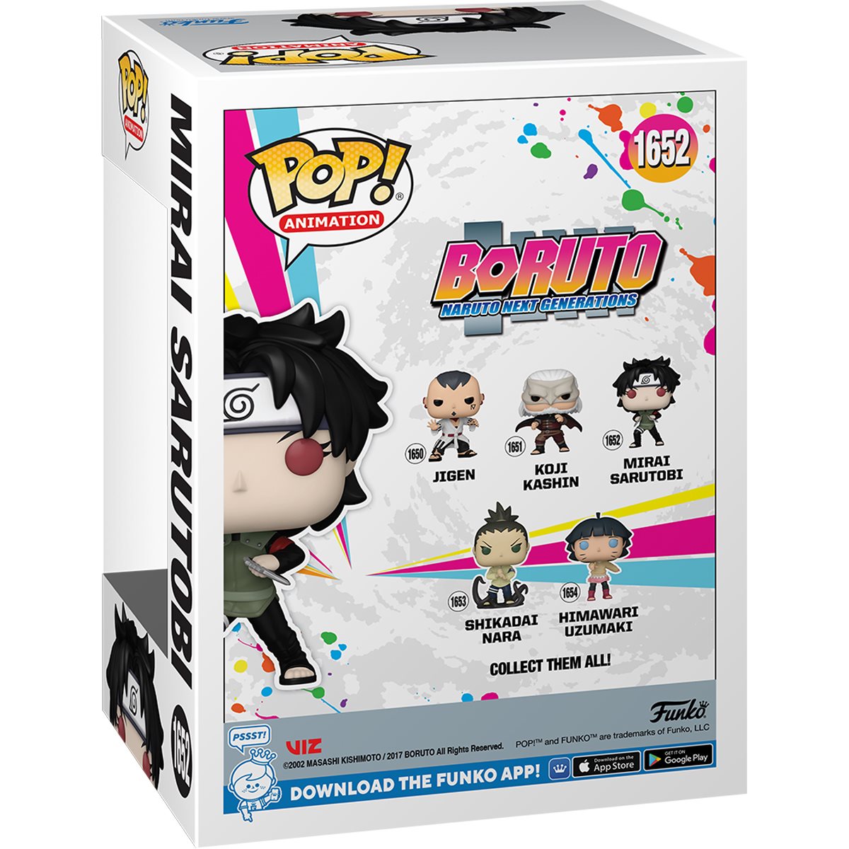 Boruto: Naruto Next Generations Mirai Sarutobi Funko Pop! #1652 Vinyl Figure
