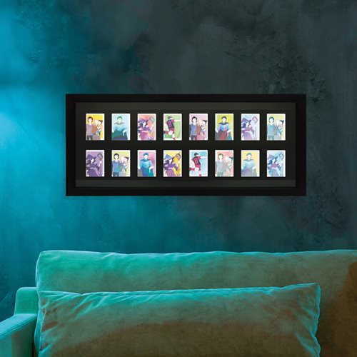 Trading Card Collector 16 Position Black Frame