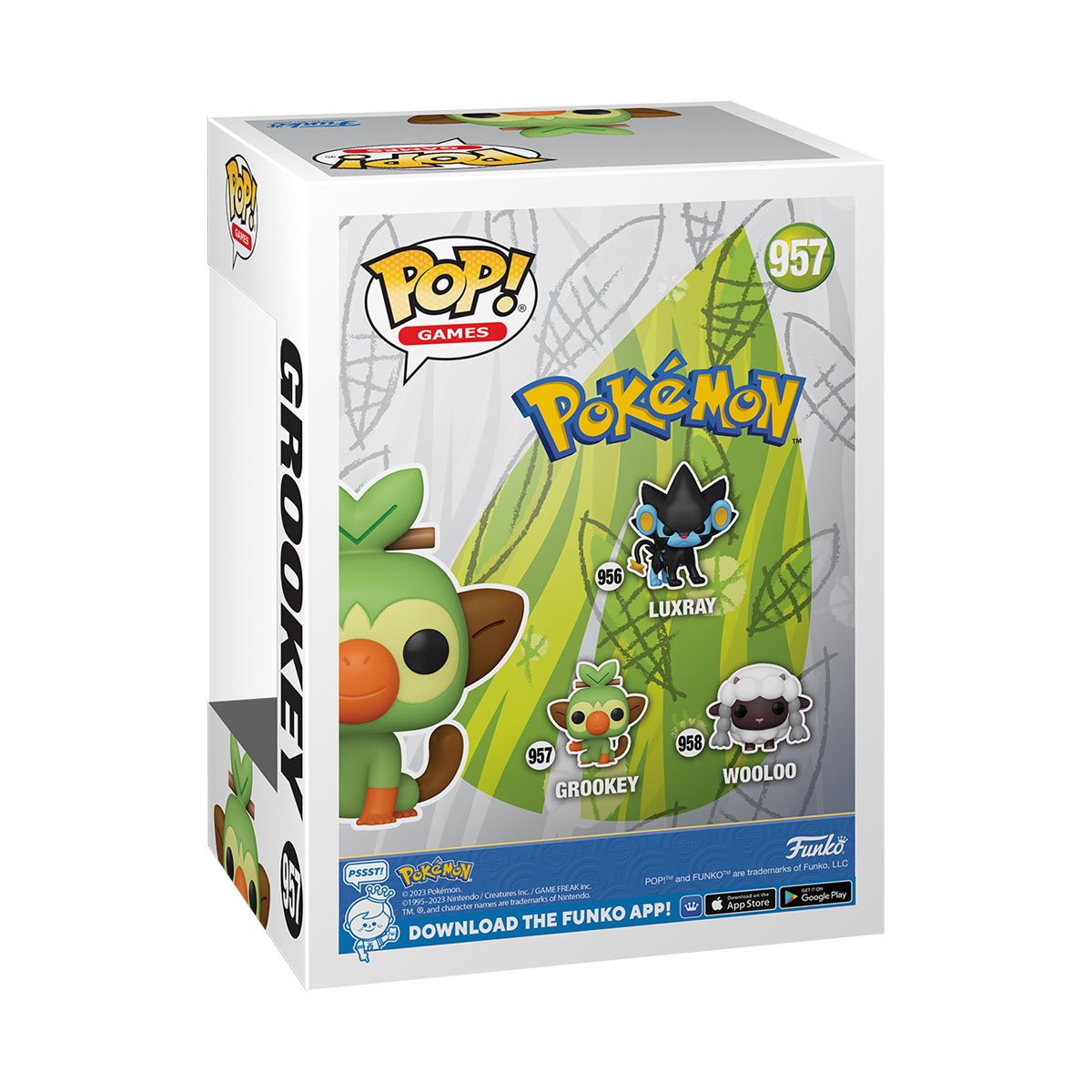 Pokemon Grookey Funko Pop! #957 Vinyl Figure
