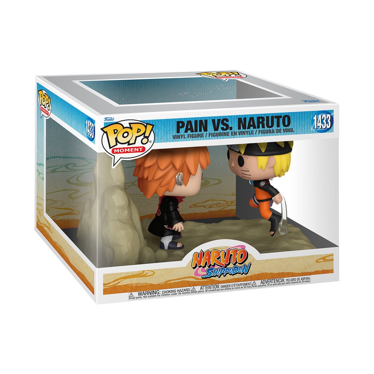 Naruto: Shippuden Pain vs Naruto Funko Pop! Moment #1433 Vinyl Figure