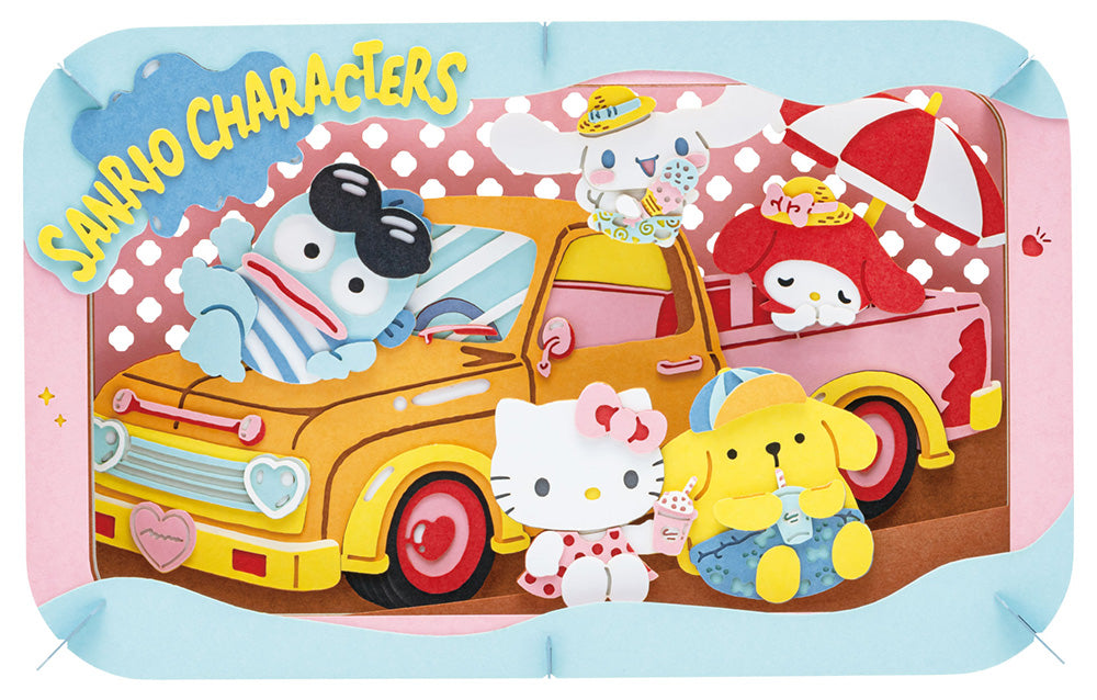 Sanrio Characters Paper Theater PT-L71 Summer Vacation