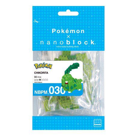 Pokemon Chikorita Nanoblock Series Model Kit