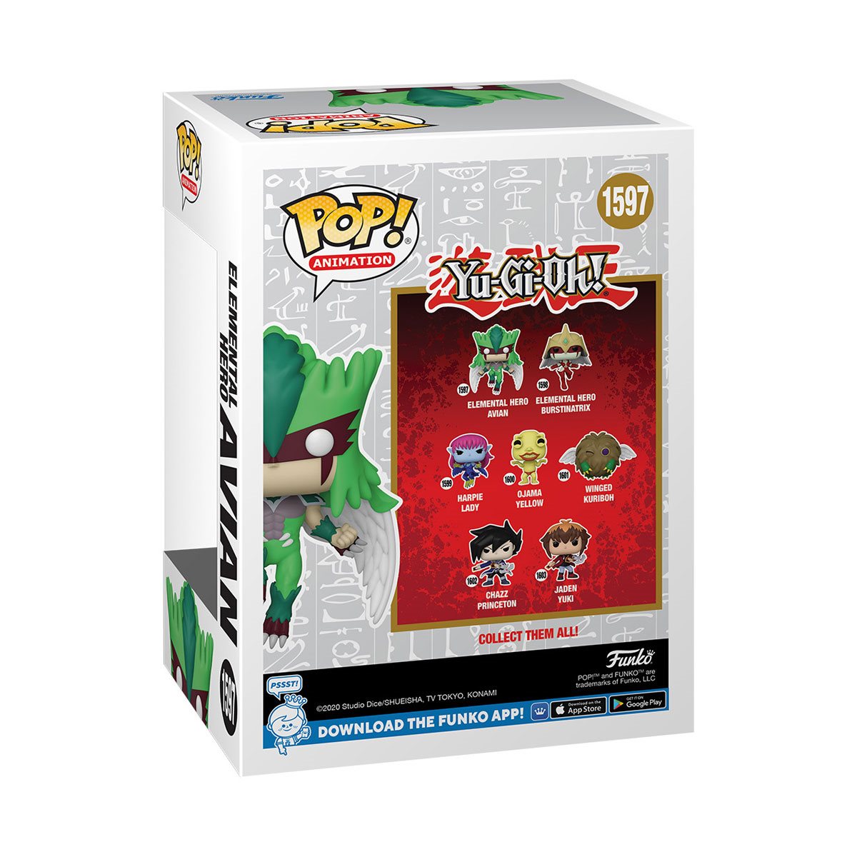 Yu-Gi-Oh! Elemental Hero Avian Funko Pop! #1597