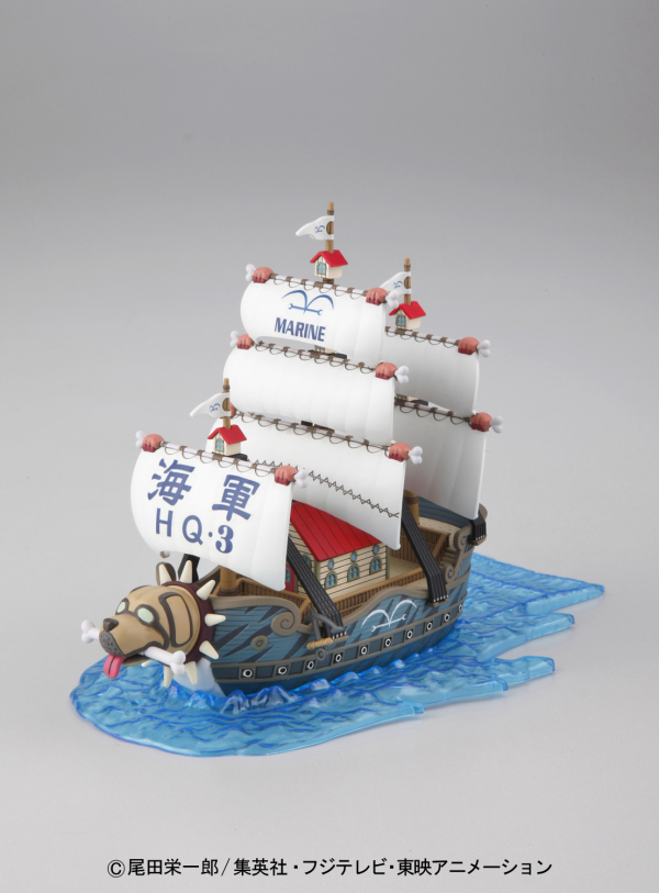 One Piece Grand Ship Collection Garp's Warship Plastic Model Kit