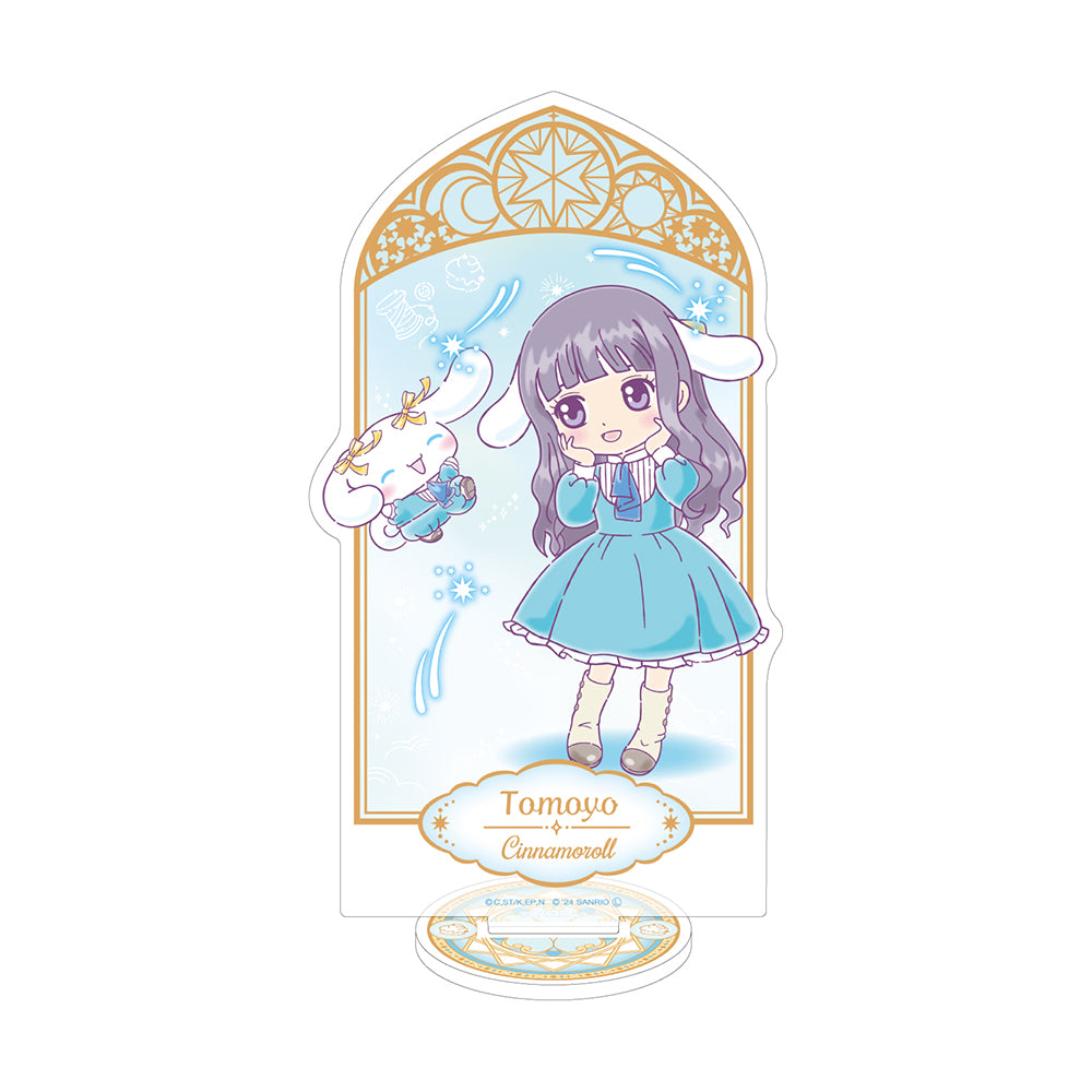 Cardcaptor Sakura x Sanrio Daidouji Tomoyo & Cinnamoroll Hologram Acrylic Stand