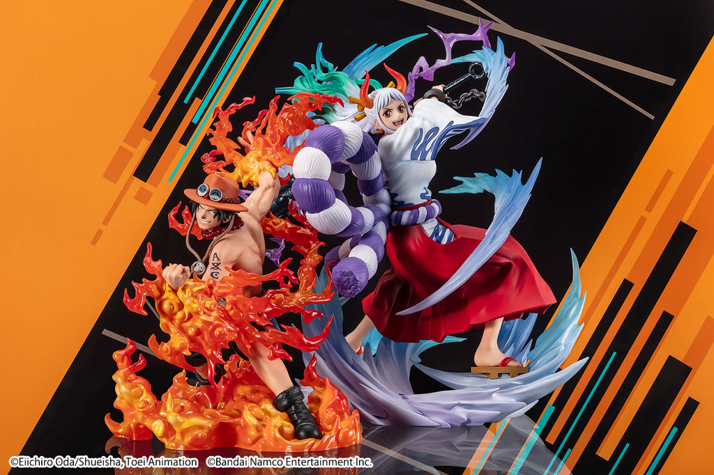 One Piece Portgas D. Ace Bounty Rush 5th Anniversary Extra Battle FiguartsZERO Statue