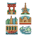 Mini Dazzles Around the World Part 1 Diamond Painting Kit