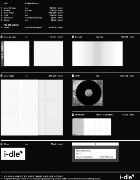 I-DLE 8th Mini Album [We are] Special Jewel Version