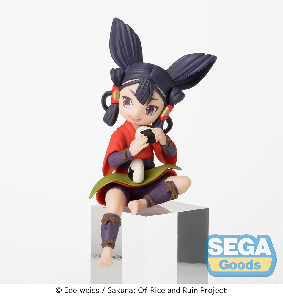 Sakuna: Of Rice and Ruin Sakunahime Chokonose [Sakuna Anime Ver.] PM Perching Figure