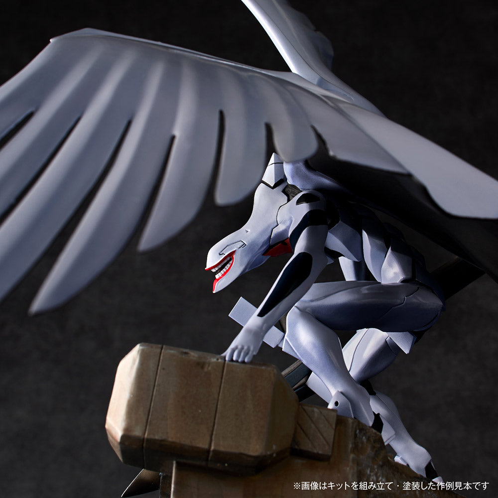 The End of Evangelion Evangelion Mass Production Type Attack Artpla Sculpture Works Unpainted Model Kit