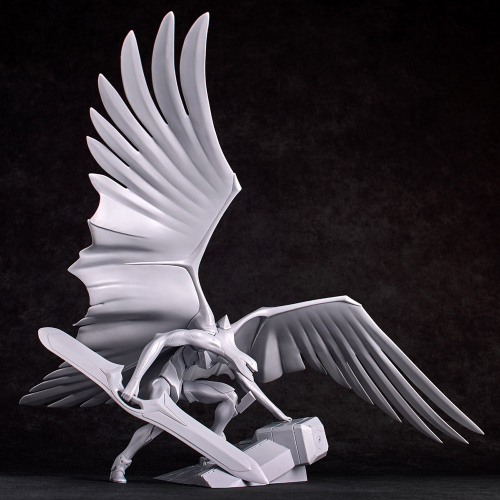 The End of Evangelion Evangelion Mass Production Type Attack Artpla Sculpture Works Unpainted Model Kit