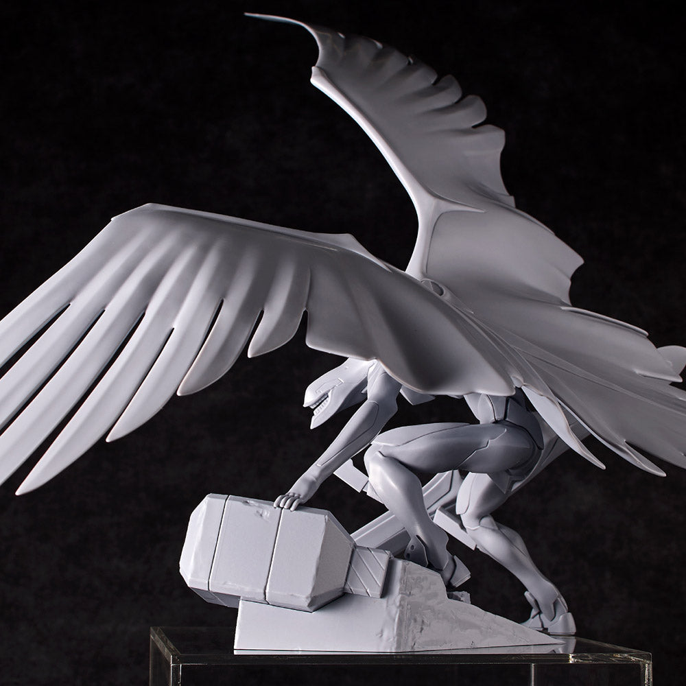 The End of Evangelion Evangelion Mass Production Type Attack Artpla Sculpture Works Unpainted Model Kit