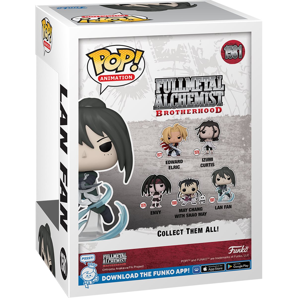 Fullmetal Alchemist: Brotherhood Lan Fan [Ninja] Funko Pop! #1581 Vinyl Figure
